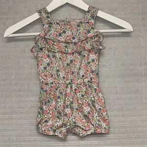Carter’s Floral Romper - Girls 24 months - 100% Cotton